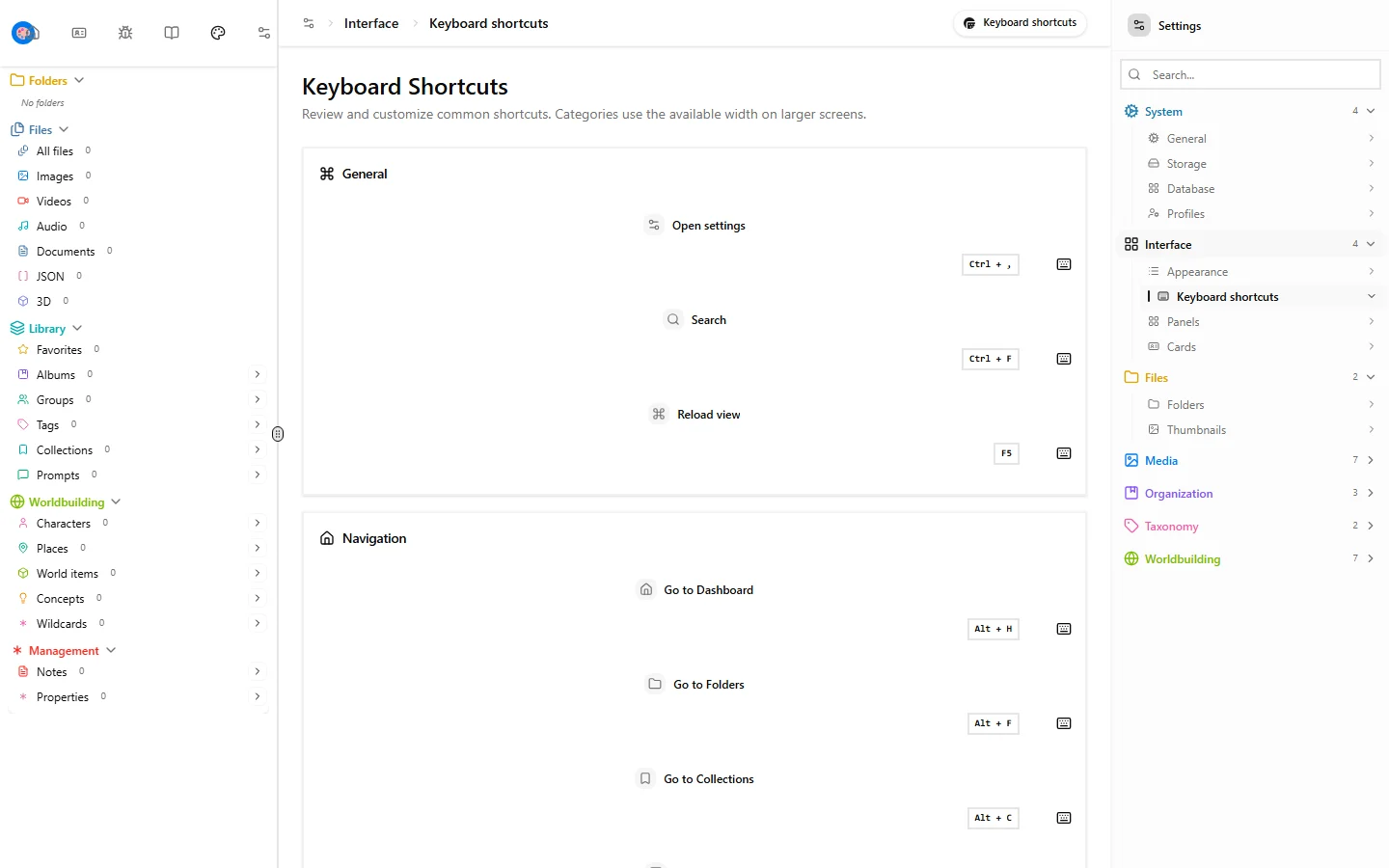 Keyboard workflow